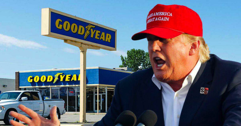 Goodyear Files for Bankruptcy as Result of Trump Boycott