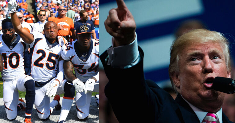 Trump To End Subsidized NFL Salaries While Players Protest