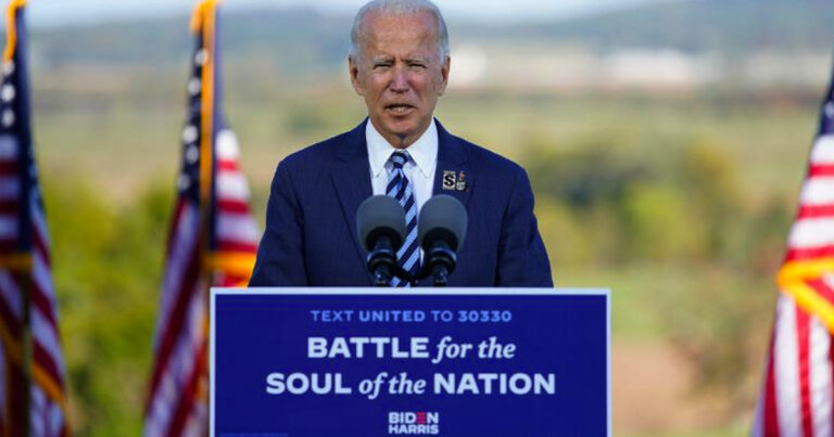 New Ad With Biden at Border : ‘Mr. Trump – Tear Down This Wall’