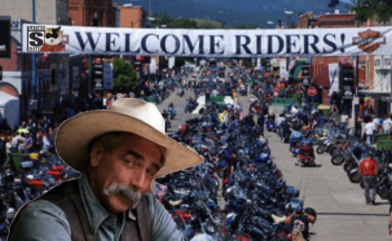 Sam Elliott Hosts Trump Motorcycle Rally in Montana