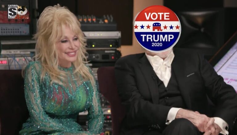 Surprise! Dolly Parton Teams Up with Old Pal for Trump