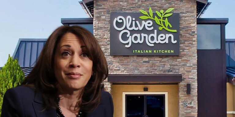 Kamala Harris Leaves $0 Tip at DC Olive Garden