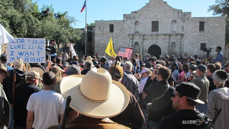 Radical Biden Supporters Occupy Alamo