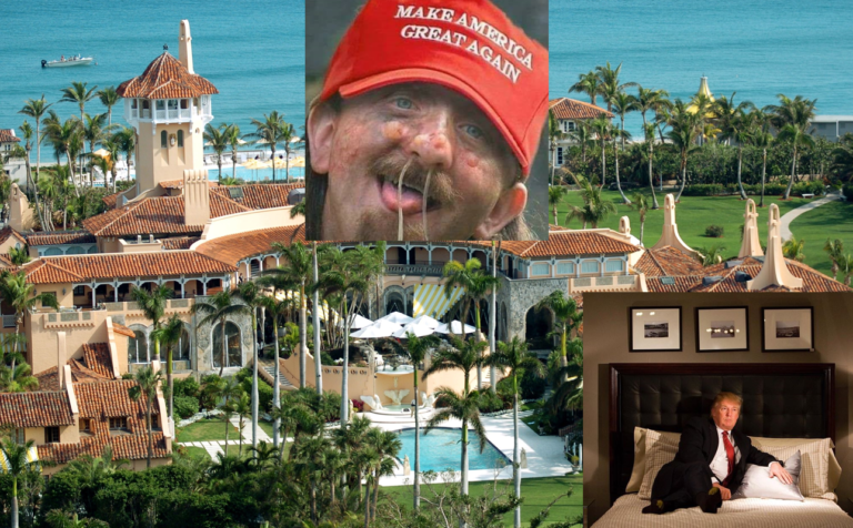 Trump’s Private Residence Vandalized By Soros Paid Liberal Troll