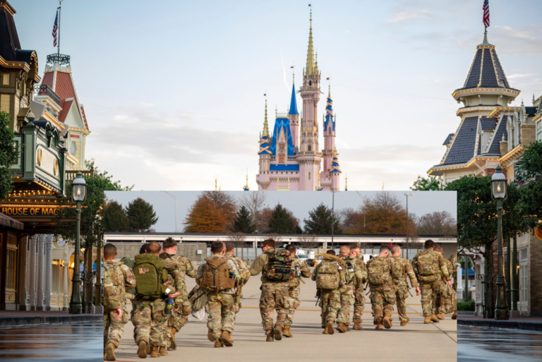 FL Gov. DeSantis Deploys National Guard to Disney World