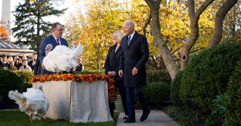Biden Accidentally Pardons Two Grouses For Thanksgiving