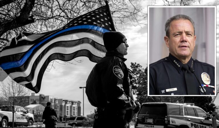 Police Union Expels LA Chief Who Banned the Thin Blue Line