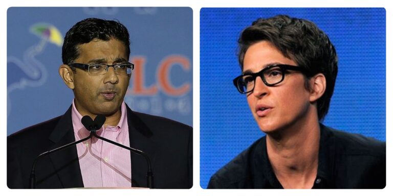 Rachel Maddow Destroyed by D’Souza on Fox