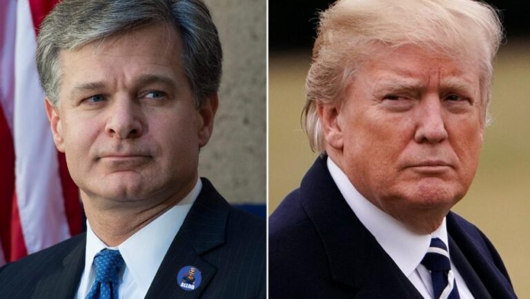 Christopher Wray Facing $150 Million Defamation Lawsuit