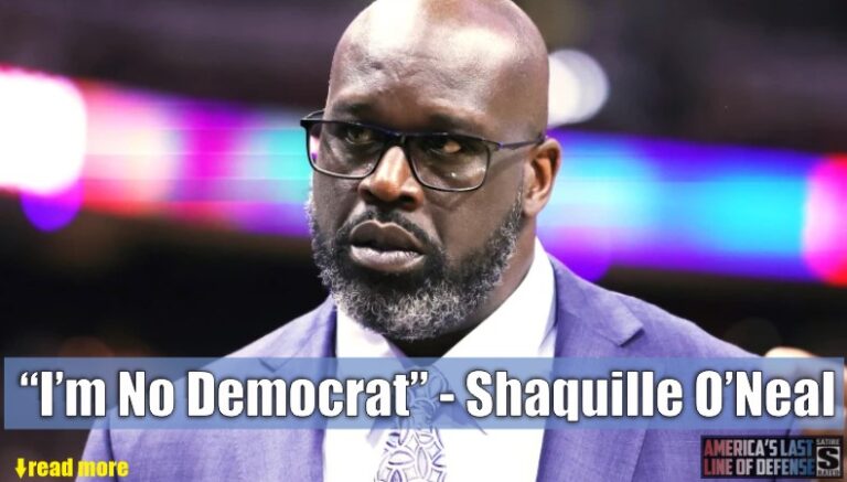 Shaqille O’Neil Sets the Record Straight: “I’m No Democrat”