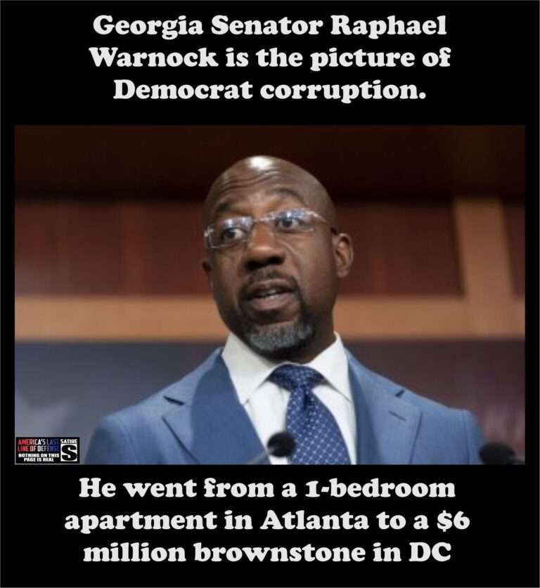 Georgia Senator Raphael Warnock went from a 1-bedroom apartment in Atlanta to a $6 million brownstone in DC